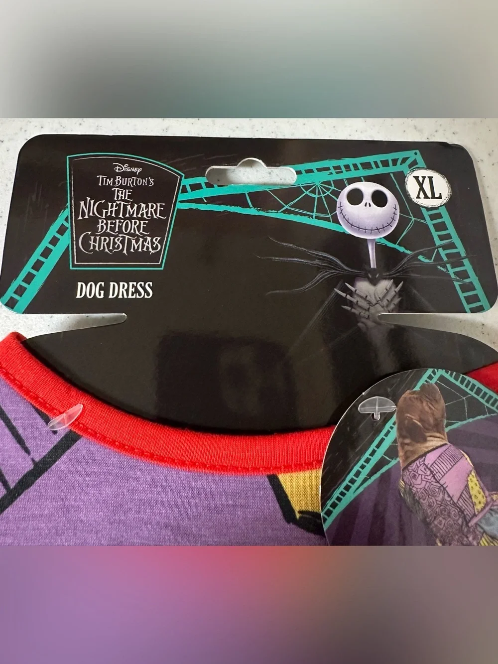 Disney Tim Burton's The Nightmare Before Christmas Sally Dog Dress NWT